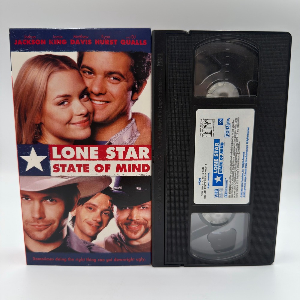 Lone Star State of Mind VHS 2002 Joshua Jackson Jamie King‎ Comedy Movie PG-13